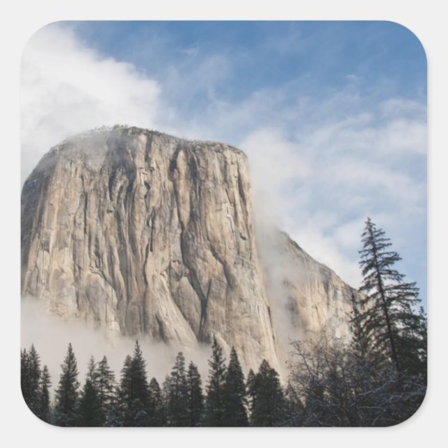 Sticker Carré Yosemite (Devant)