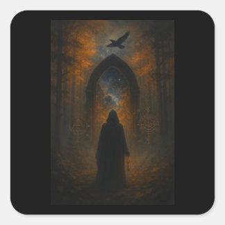 Sticker Carré You Hold the Key to Your Desired Reality