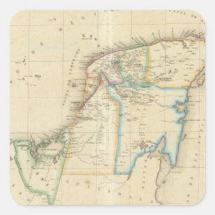 Sticker Carré Yucatan, Mexique