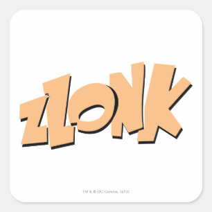 STICKER CARRÉ ZLONK !