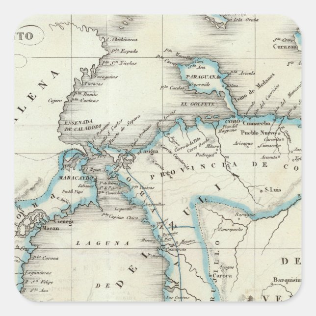 Sticker Carré Zulia (Devant)