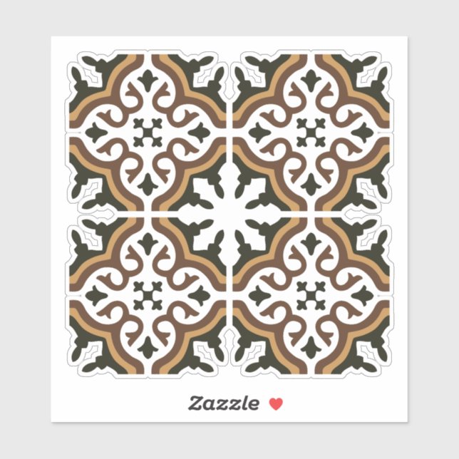 Sticker Carreaux portugais 3 (Feuille)