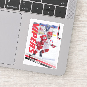 Sticker Carte de commerce Red Ice Hockey