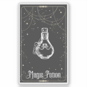 Sticker Carte de potion magique