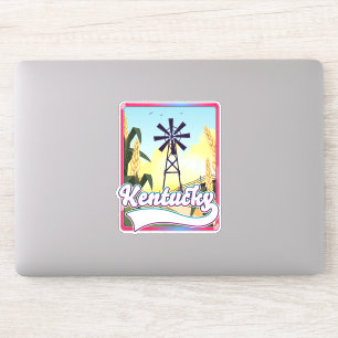 Sticker Carte de voyage de l'île Bathurst Canada