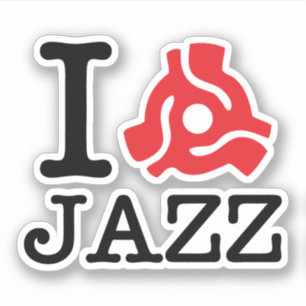 Sticker Carte I 45 Jazz