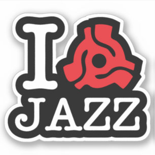 Sticker Carte I 45 Jazz