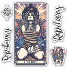 Carte Ropelovers Ensemble d'autocollants