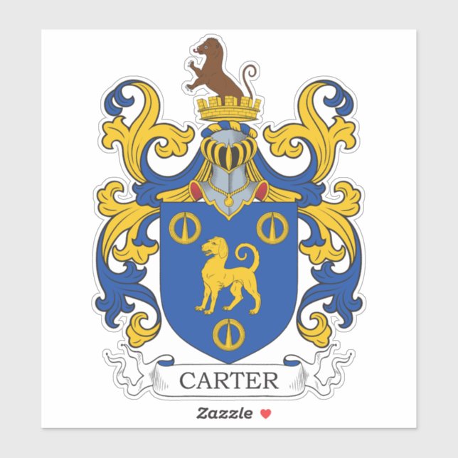 Sticker Carter Family (Feuille)