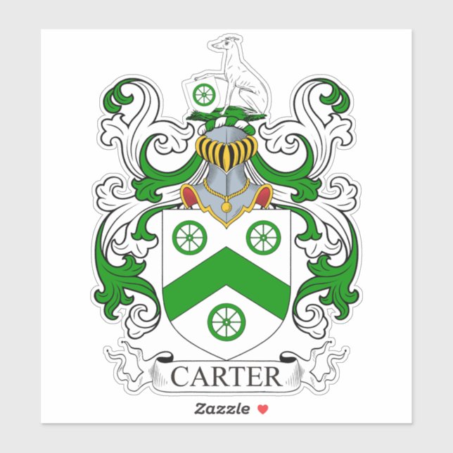 Sticker Carter Family (Feuille)