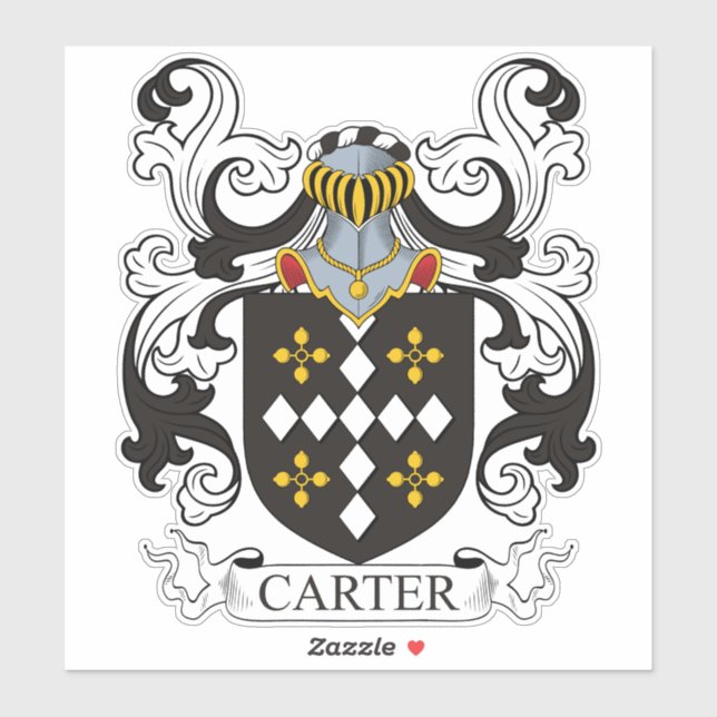 Sticker Carter Family (Feuille)
