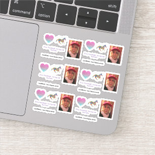 Sticker Cartes de contact de planificateur d'autocollant