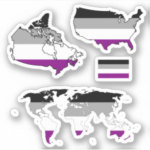 Sticker Cartes de fierté d'ace I