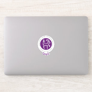 Sticker Cartes des signes étoilées du Zodiac Capricorne St