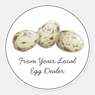 Sticker Carton De Votre Concessionnaire D'Oeuf Loc