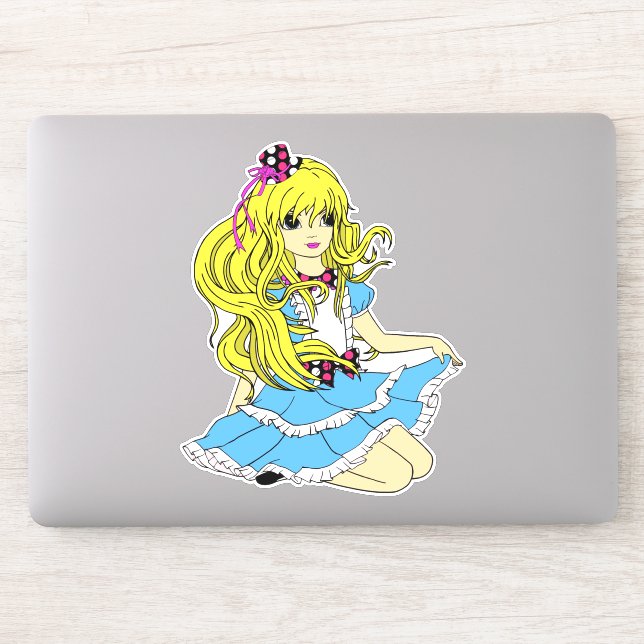 Sticker Cartoon Alice au pays des merveilles Imaginaire co (Ordinateur)