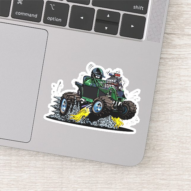 Sticker Cartoon buggy (Détail)