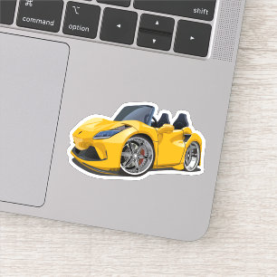 Sticker Cartoon super voiture