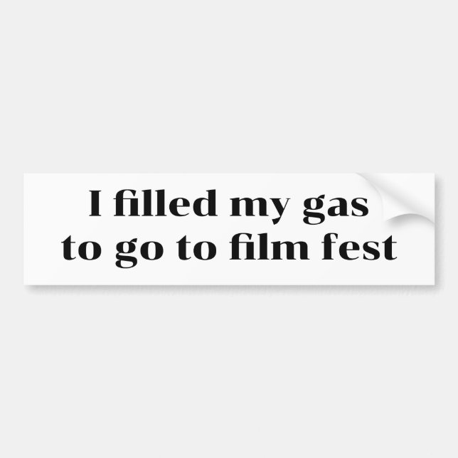 Sticker Casa Film Bumper ! (Devant)