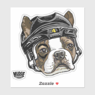 Sticker Casque de hockey Terrier de Boston 4