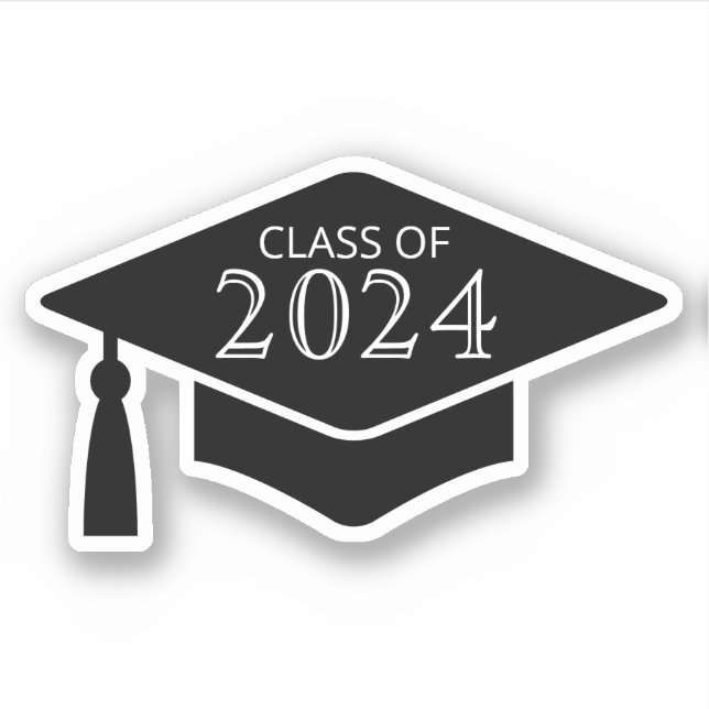 Sticker Casquette/casquette avec année personnalisée (Devant)