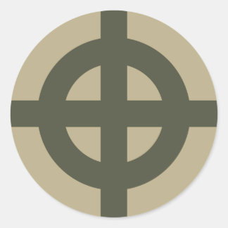 Sticker Casquette d'étendue, Croix celtique, Style