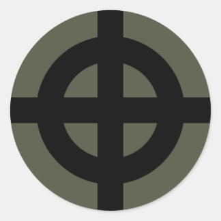 Sticker Casquette d'étendue, Croix celtique, Style