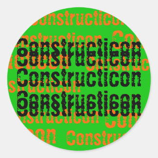 Sticker Casquette dur Constructicon
