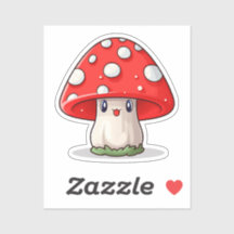 Sticker Casquette rouge Cute Kawaii