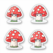 Sticker Casquette rouge Cute Kawaii