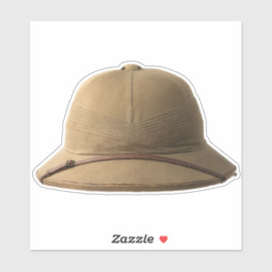 Sticker Casquette Safari