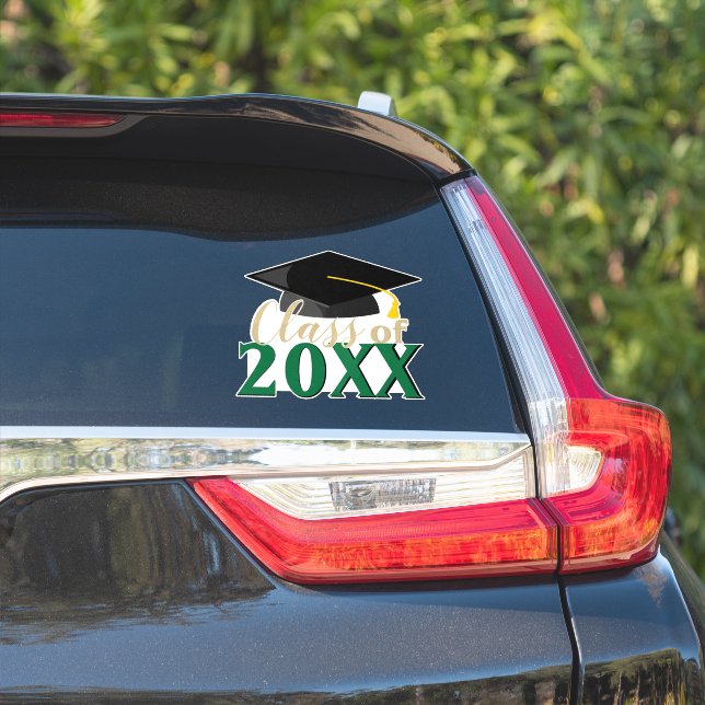 Sticker Catégorie de N'IMPORTE QUELLE COULEUR COMBO Année  (Côté voiture)