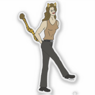 Sticker catgirl