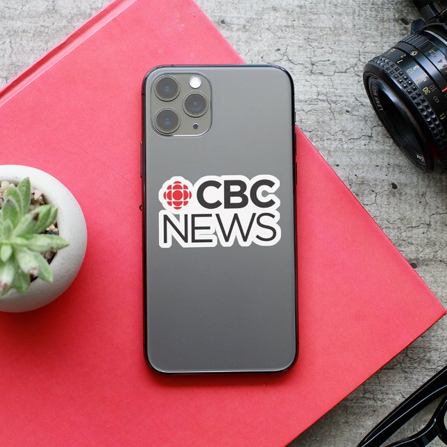 Sticker CBC News (Sticker on phone)