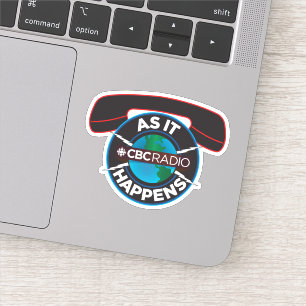 Sticker CBC Telle qu'elle se produit