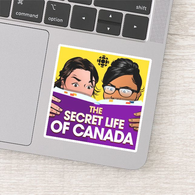 Sticker CBC The Secret Life of Canada (Détail)