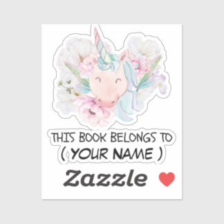Sticker Ce livre appartient à