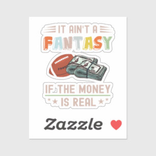 Sticker Ce n'est pas un Imaginaire si l'argent est réel