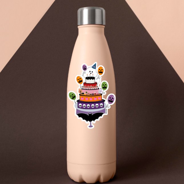 Sticker Célébration de la journée Ghostile Boo (Créateur téléchargé)