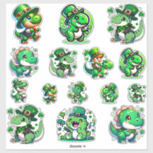 Célébrez avec style le Dinosaure de la Saint Patri