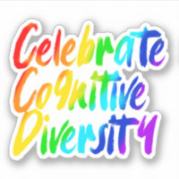 Célébrons la diversité cognitive | Typographie arc