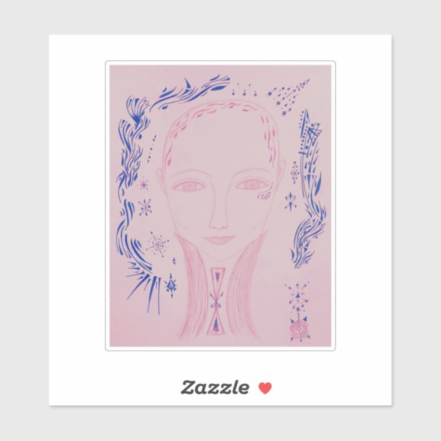 Sticker Celia (Feuille)