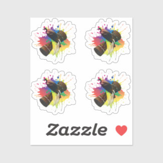 Sticker Cendrawasih L'Oiseau Du Paradis Coloré