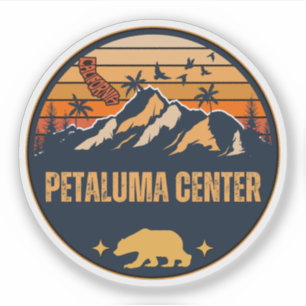Sticker Centre de Petaluma, Californie