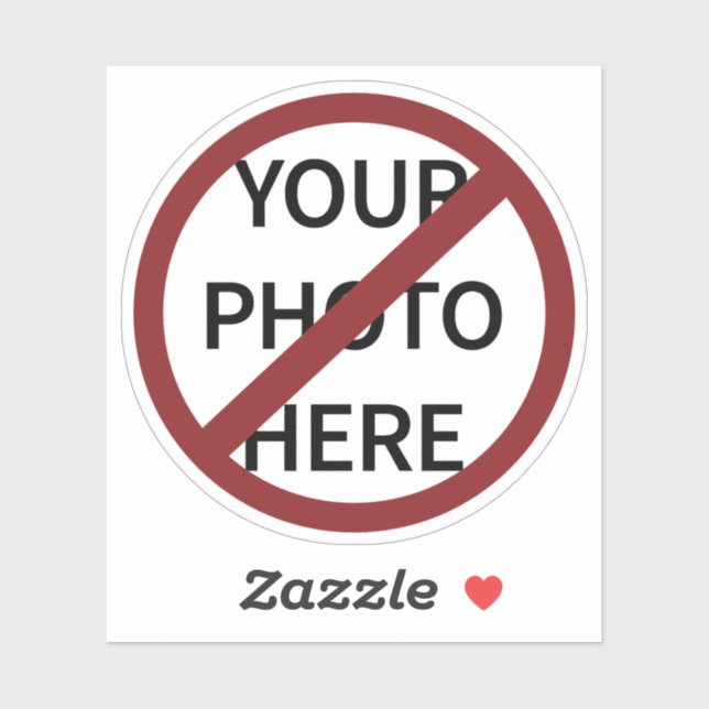 Sticker Cercle d'interdiction rouge non symbole féminin pe (Feuille)