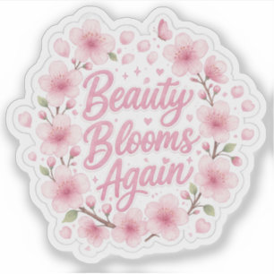 Sticker Cerisier en Fleur : La Beauté Refleurit