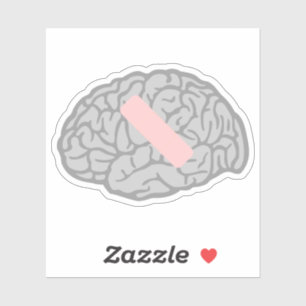 Sticker Cerveau - Ache