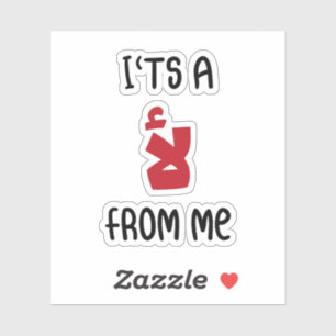 Sticker C'est A Non de moi en arabe, Citations amusantes e