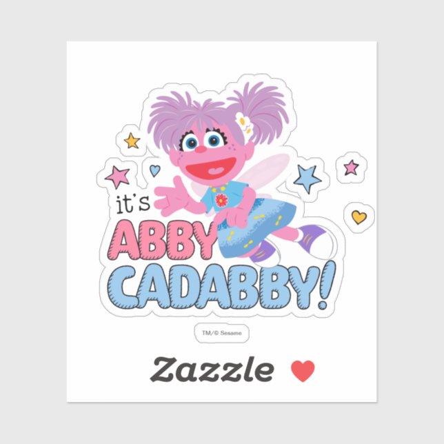Sticker C'est Abby Cadabby ! (Feuille)