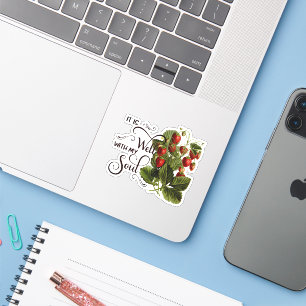 Sticker C'est bien les fraises